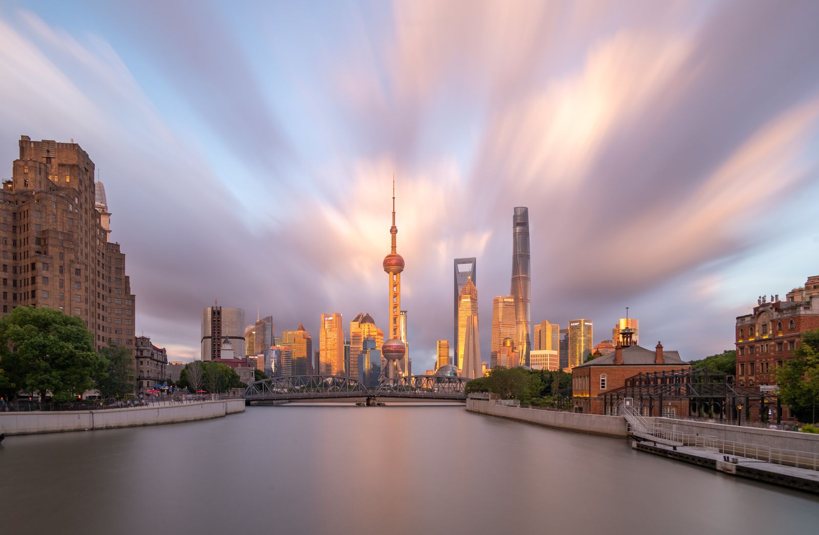 Panorama kota Shanghai